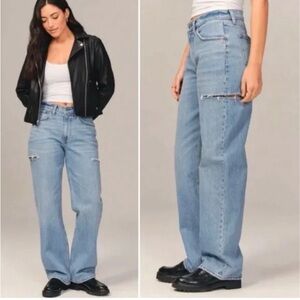 Abercrombie & Fitch The Baggy Mid Rise